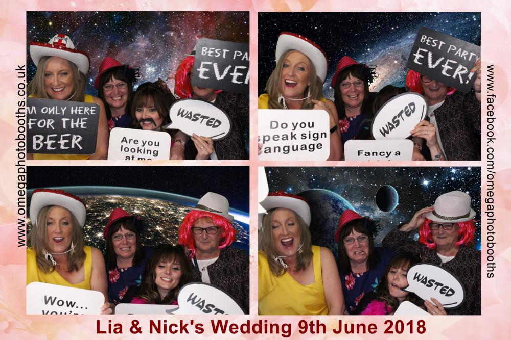 Lia & Nick's Wedding | View more photos from the event at gallery.omegaphotobooths.co.uk/u/Omega-Photobooths/Lia-Nicks-Wedding